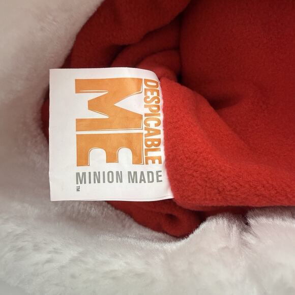 Despicable Me Minion Santa Hat Red White Christmas Holiday NWT - Picture 4 of 6